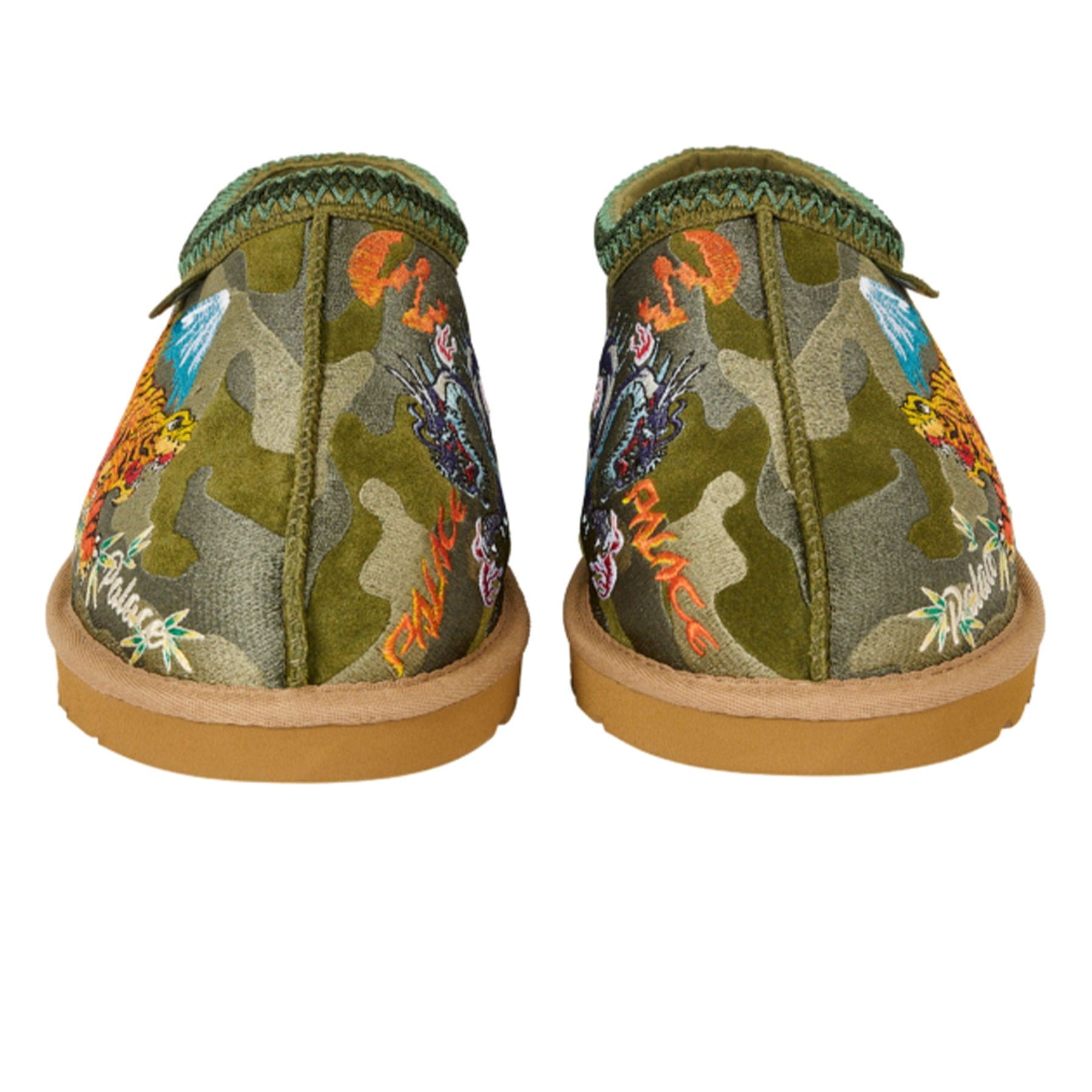 Palace x UGG Tasman Slipper 'Burnt Olive Camo'