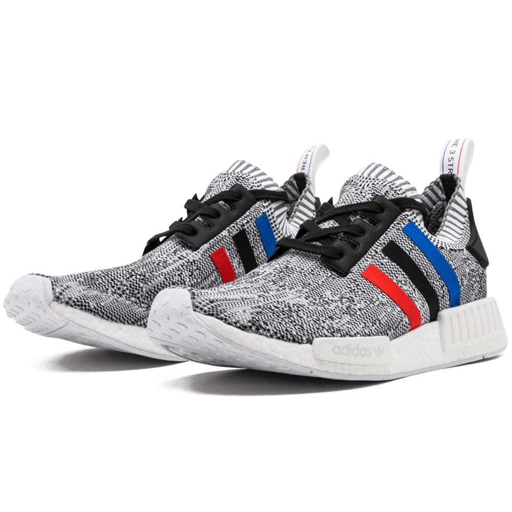 Adidas NMD_R1 Primeknit Tricolor White