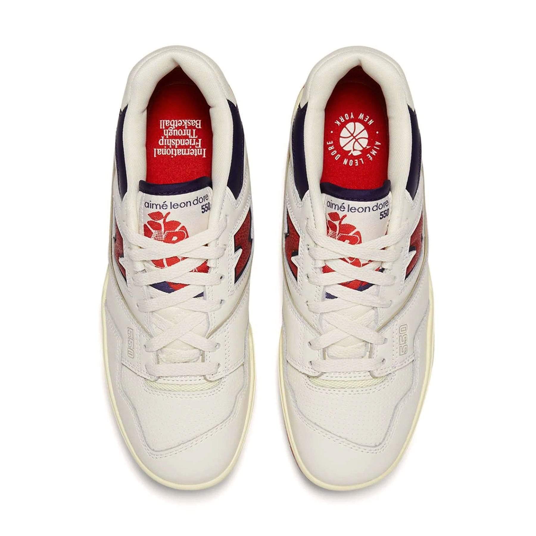 Aim¨¦ Leon Dore x New Balance 550 ¡®Red Navy¡¯