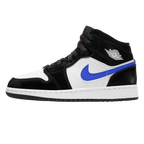 Air Jordan 1 Mid GS 'Black Racer Blue'