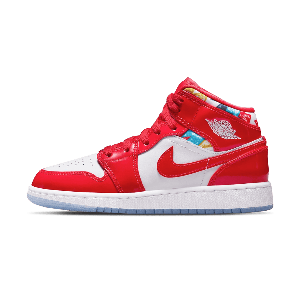 Air Jordan 1 Mid SE GS 'Barcelona Sweater'