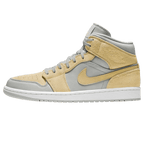 Air Jordan 1 Mid SE Grey Fog Lemon Wash