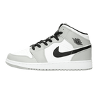 Air Jordan 1 Mid GS Light Smoke Grey