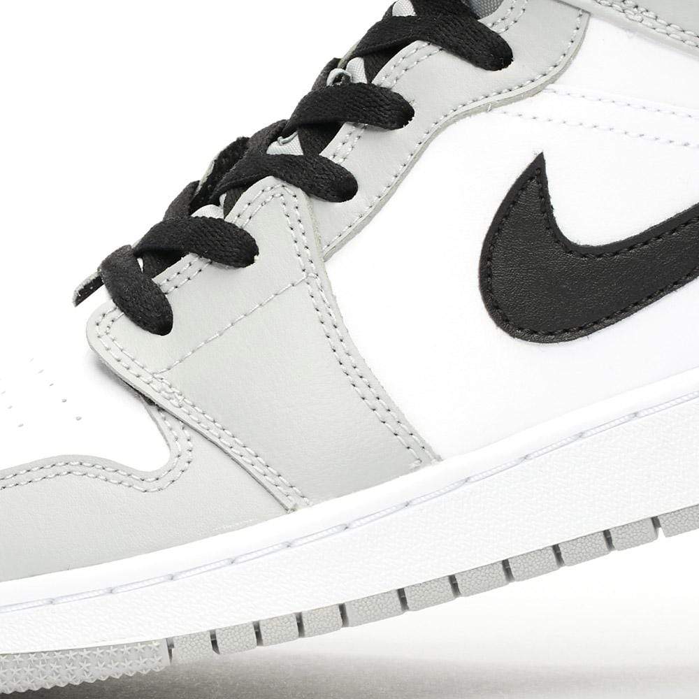Air Jordan 1 Mid GS Light Smoke Grey