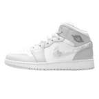 Air Jordan 1 Mid SE GS 'Swoosh Logo - Grey Camo'