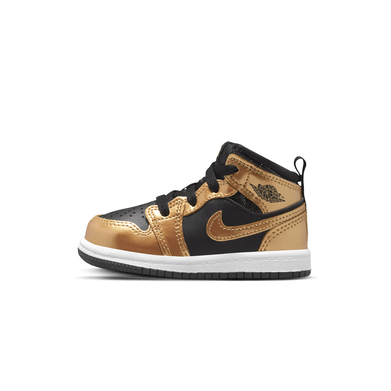 Air Jordan 1 Mid SE TD 'Metallic Gold Black'