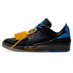 Off-White x Air Jordan 2 Retro Low SP 'Black Varsity Royal'