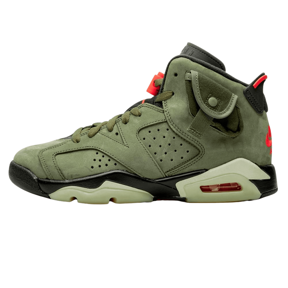 Travis Scott x Air Jordan 6 Retro GS 'Olive'