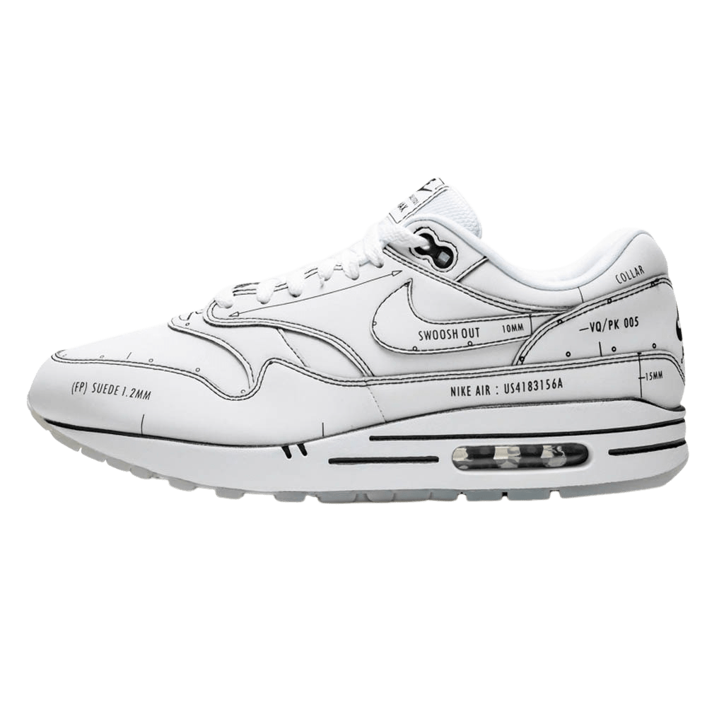 Nike Air Max 1 'Sketch Schematic - White'