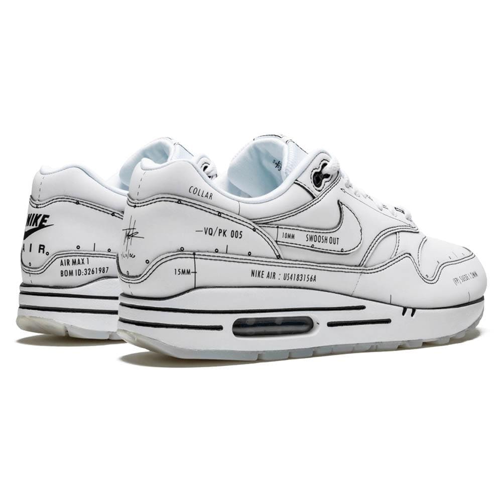 Nike Air Max 1 'Sketch Schematic - White'
