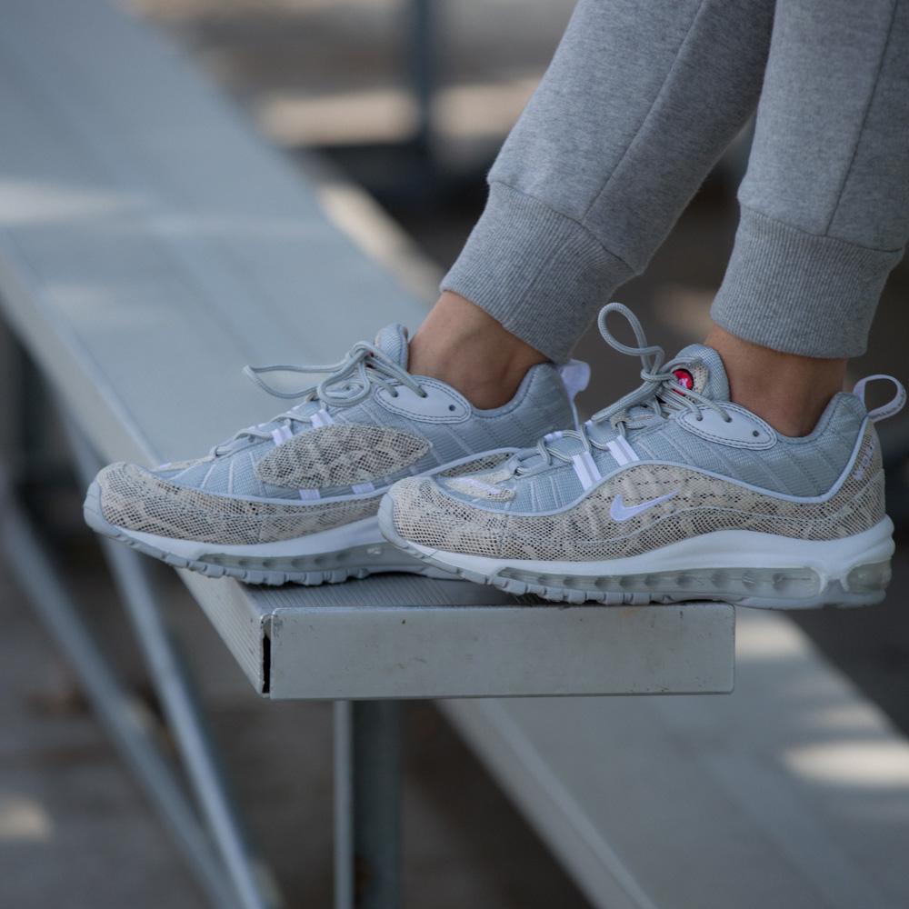 Nike x Supreme Air Max 98 'Cream-Reflect Silver'