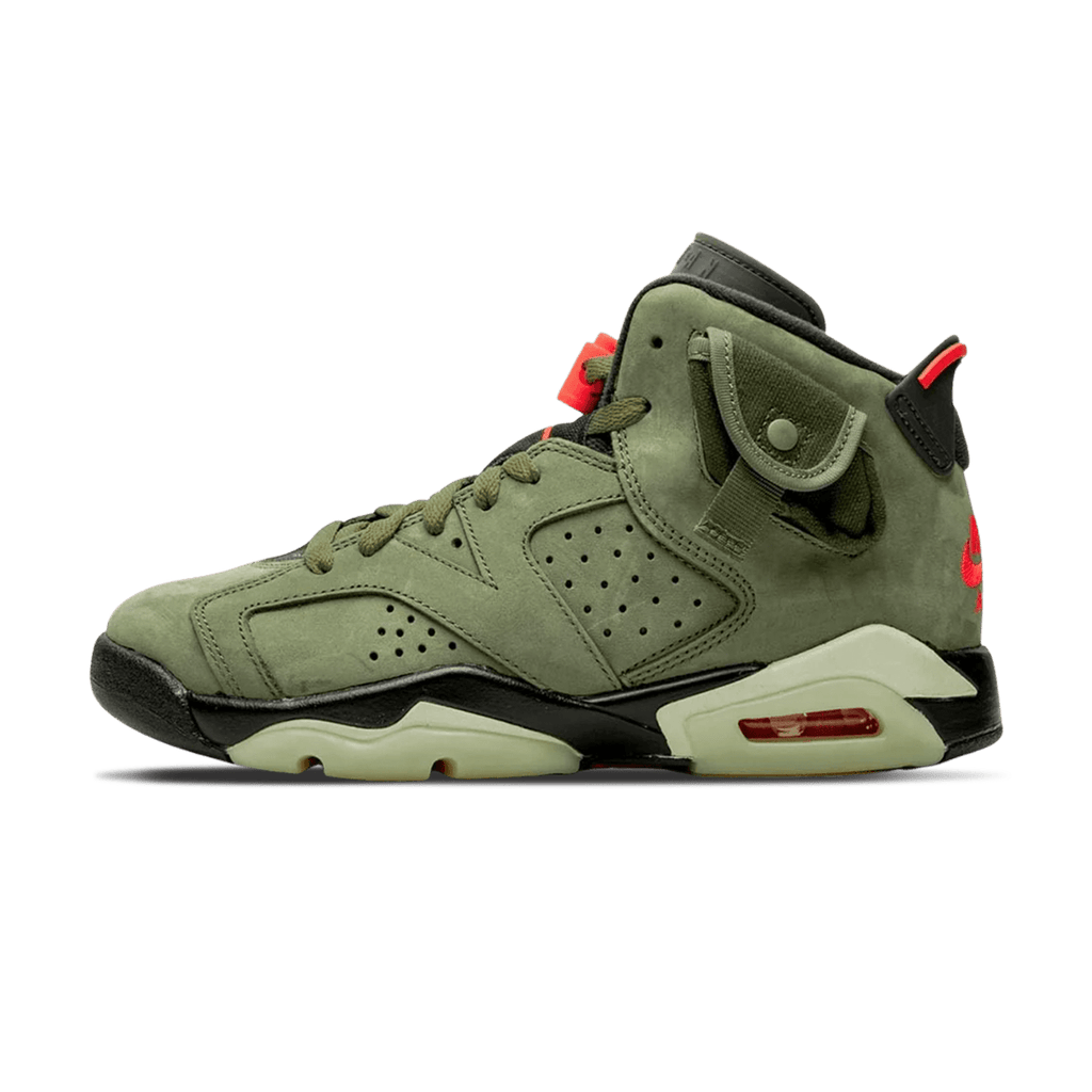 Travis Scott x Air Jordan 6 Retro GS 'Olive'