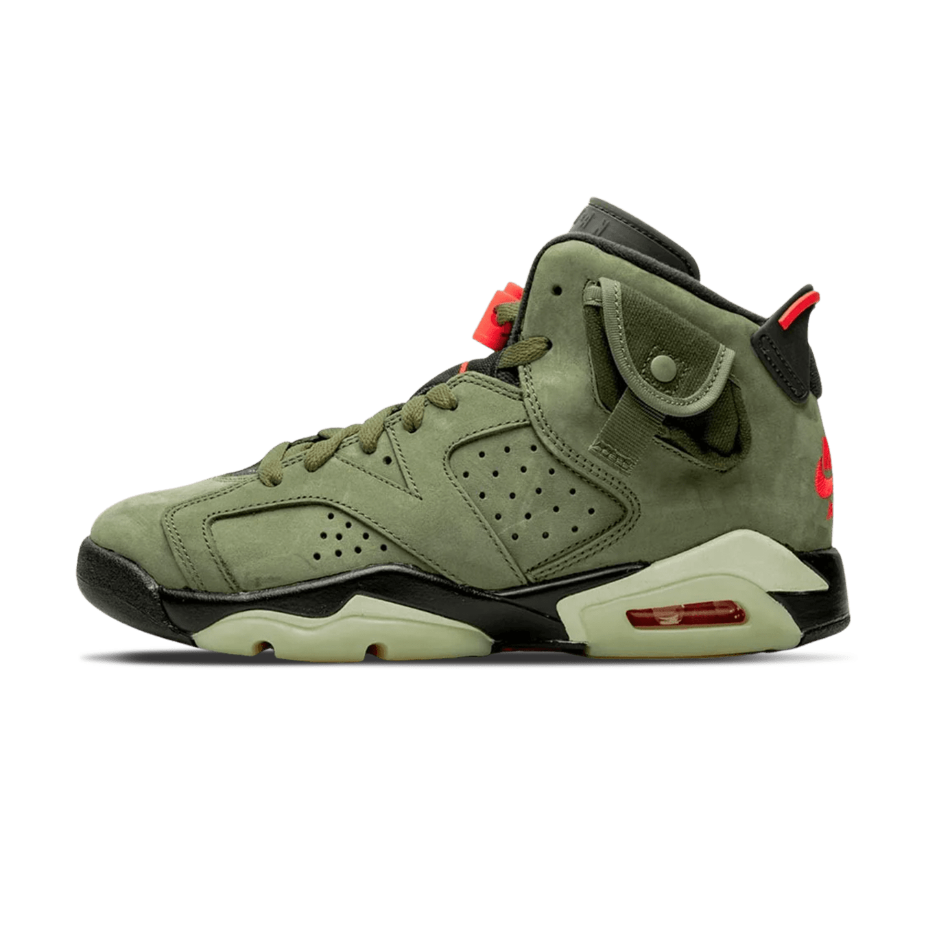 Travis Scott x Air Jordan 6 Retro GS 'Olive'