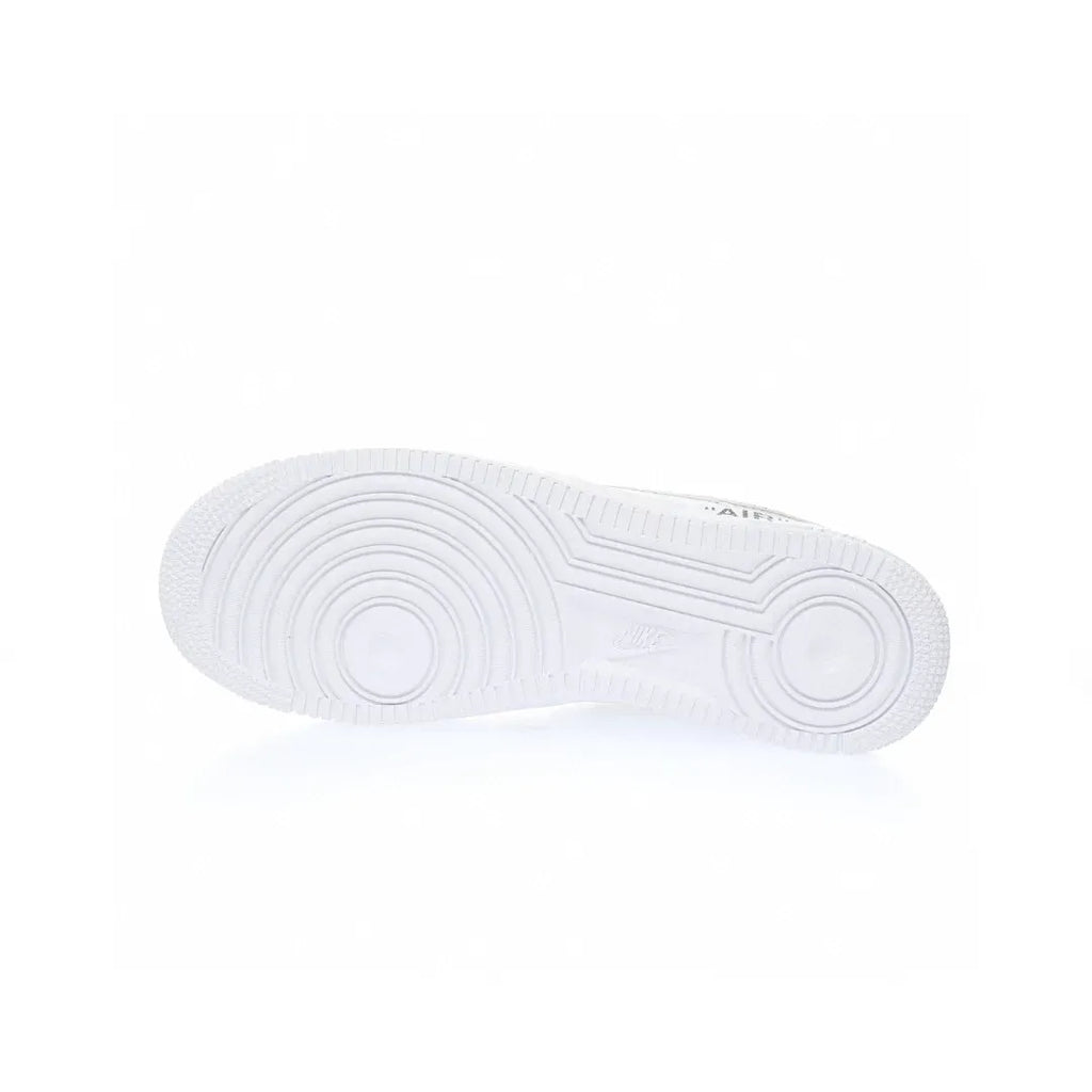 【Not Released in Europe/America】Extremely Hard to Obtain LOUIS VUITTON X NIKE AIR FORCE 1 White Grey【Cash on Delivery】
