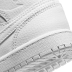 Air Jordan 1 Mid PS Triple White