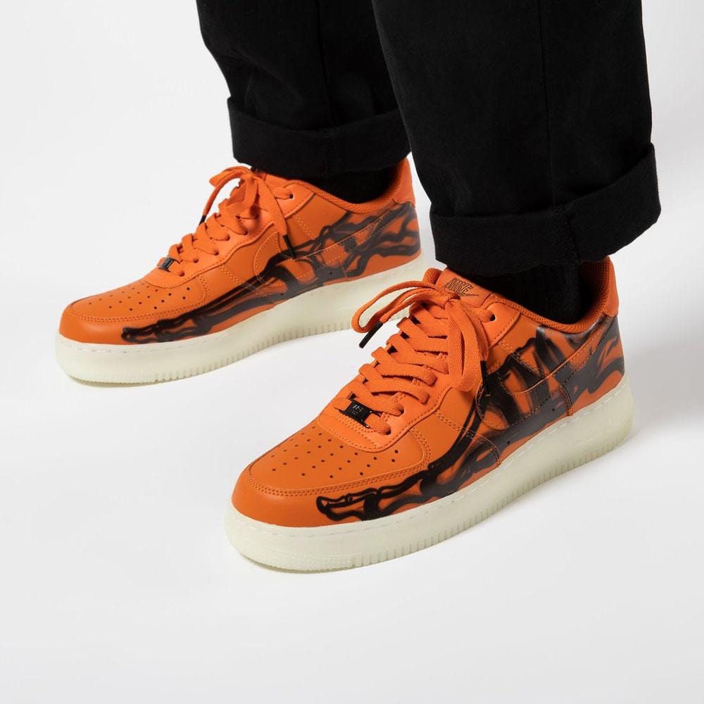 Nike Air Force 1 Low 'Orange Skeleton'