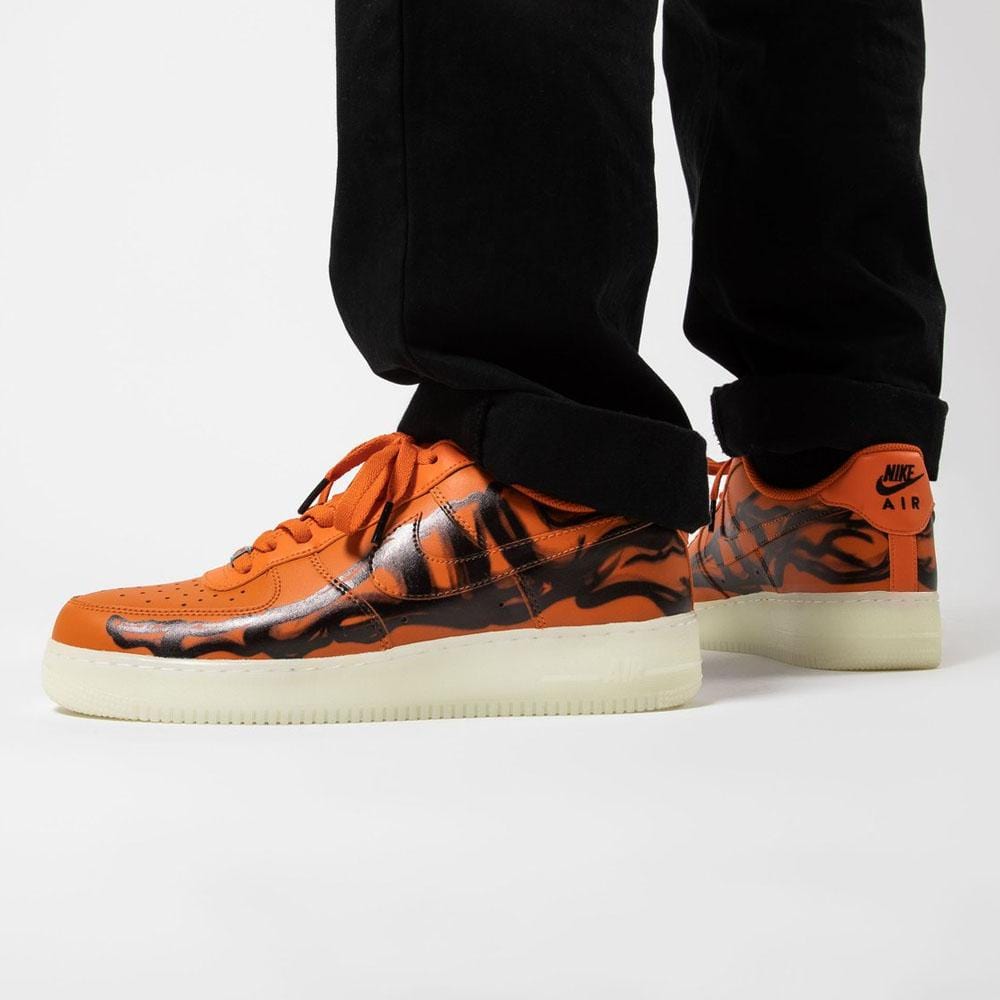 Nike Air Force 1 Low 'Orange Skeleton'