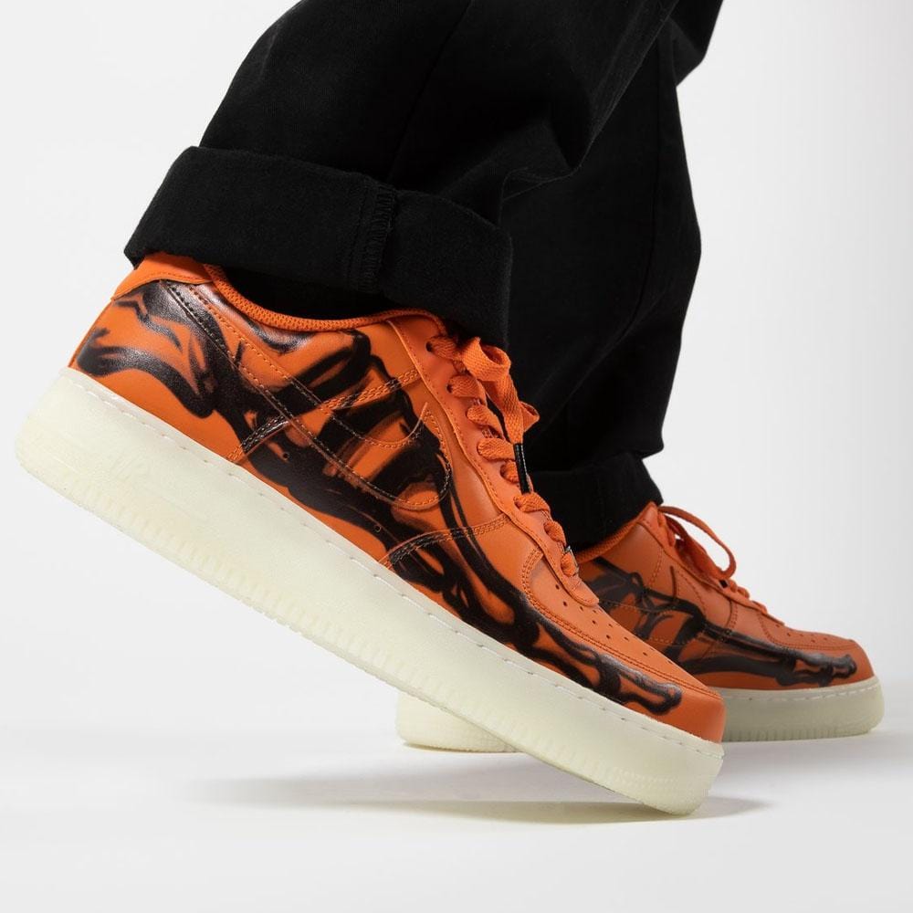 Nike Air Force 1 Low 'Orange Skeleton'