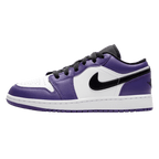 Air Jordan 1 Low GS Court Purple White