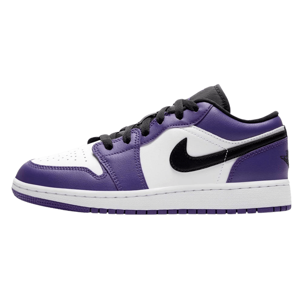 Air Jordan 1 Low GS Court Purple White
