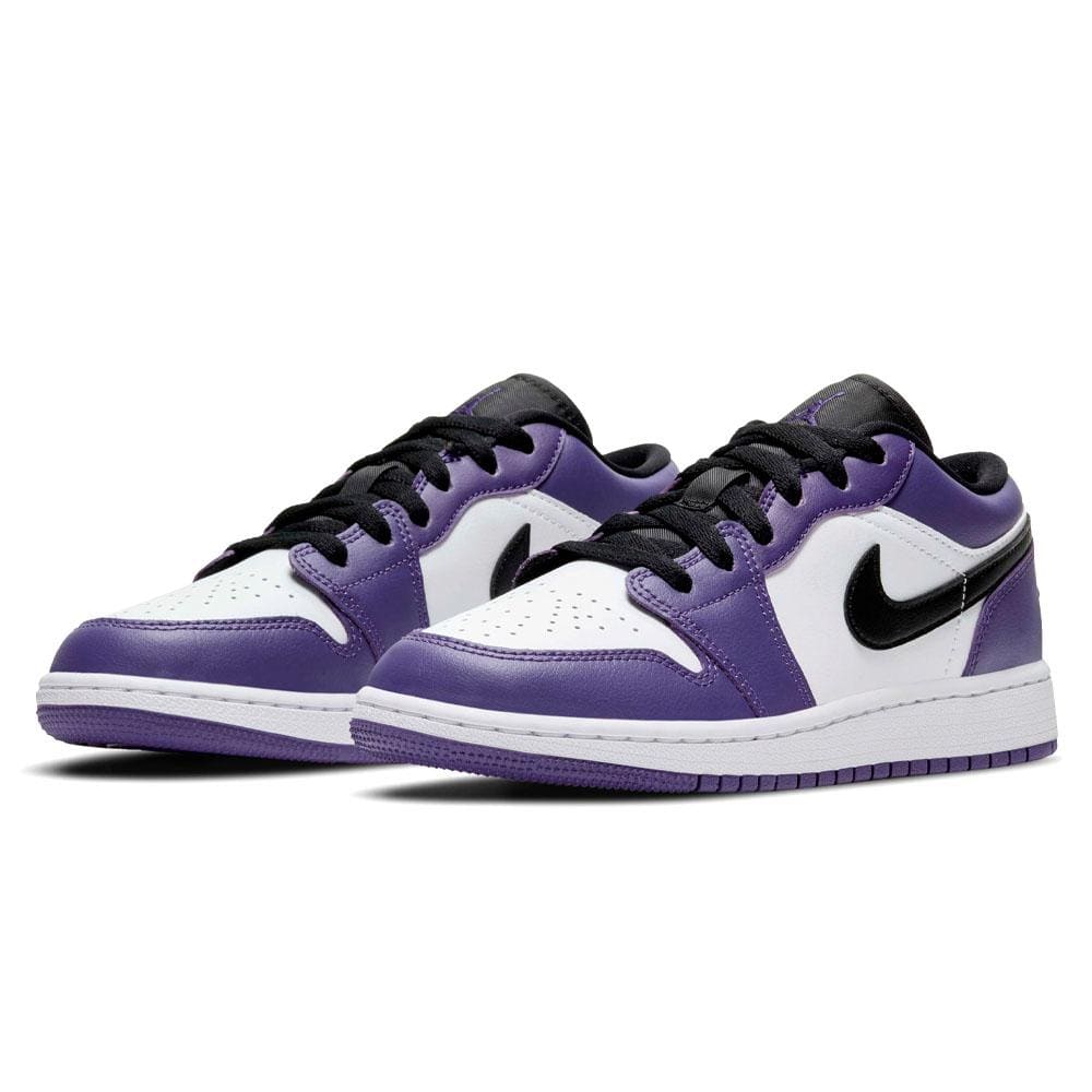 Air Jordan 1 Low GS Court Purple White