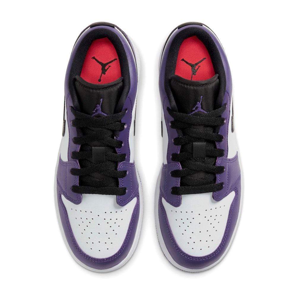 Air Jordan 1 Low GS Court Purple White