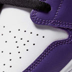 Air Jordan 1 Low GS Court Purple White