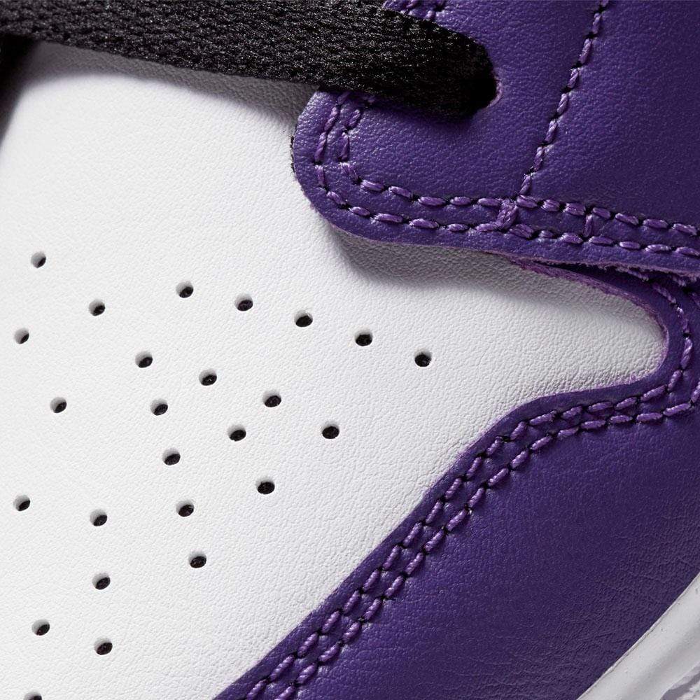 Air Jordan 1 Low GS Court Purple White