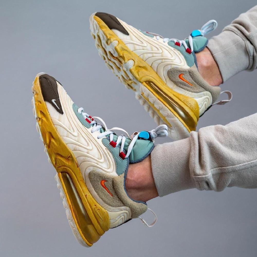 Travis Scott x Nike Air Max 270 React ENG 'Cactus Trails'