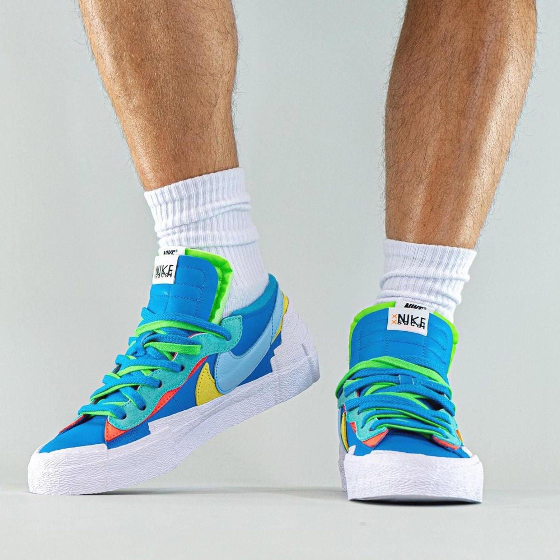 KAWS x sacai x Nike Blazer Low ¡®Neptune Blue¡¯