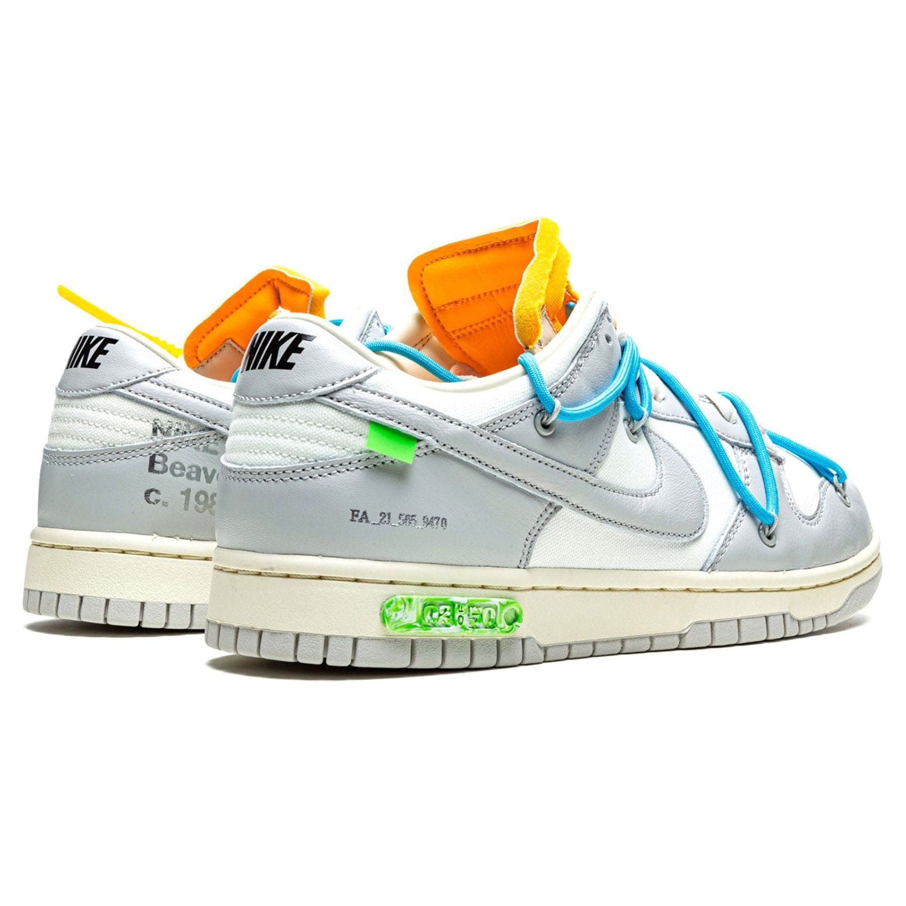 Off-White x Nike Dunk Low 'Lot 02 of 50'