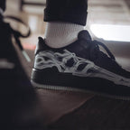 Nike Air Force 1 '07 QS 'Black Skeleton'
