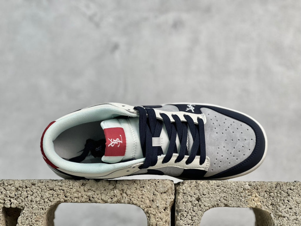 NIKE SB Dunk Low Saint Laurent Collaboration Triple Swoosh Sneakers