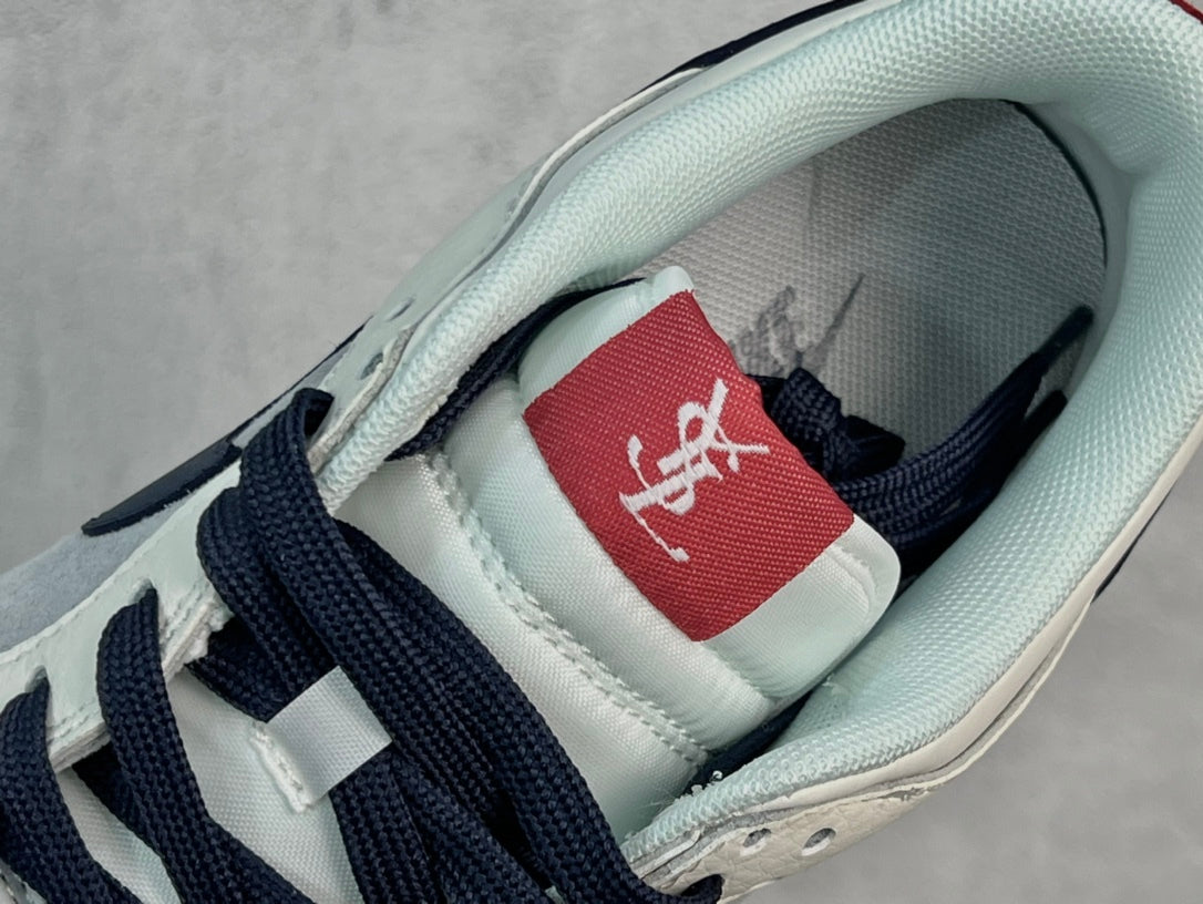 NIKE SB Dunk Low Saint Laurent Collaboration Triple Swoosh Sneakers