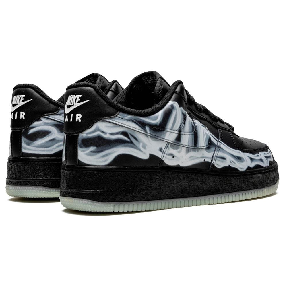 Nike Air Force 1 '07 QS 'Black Skeleton'